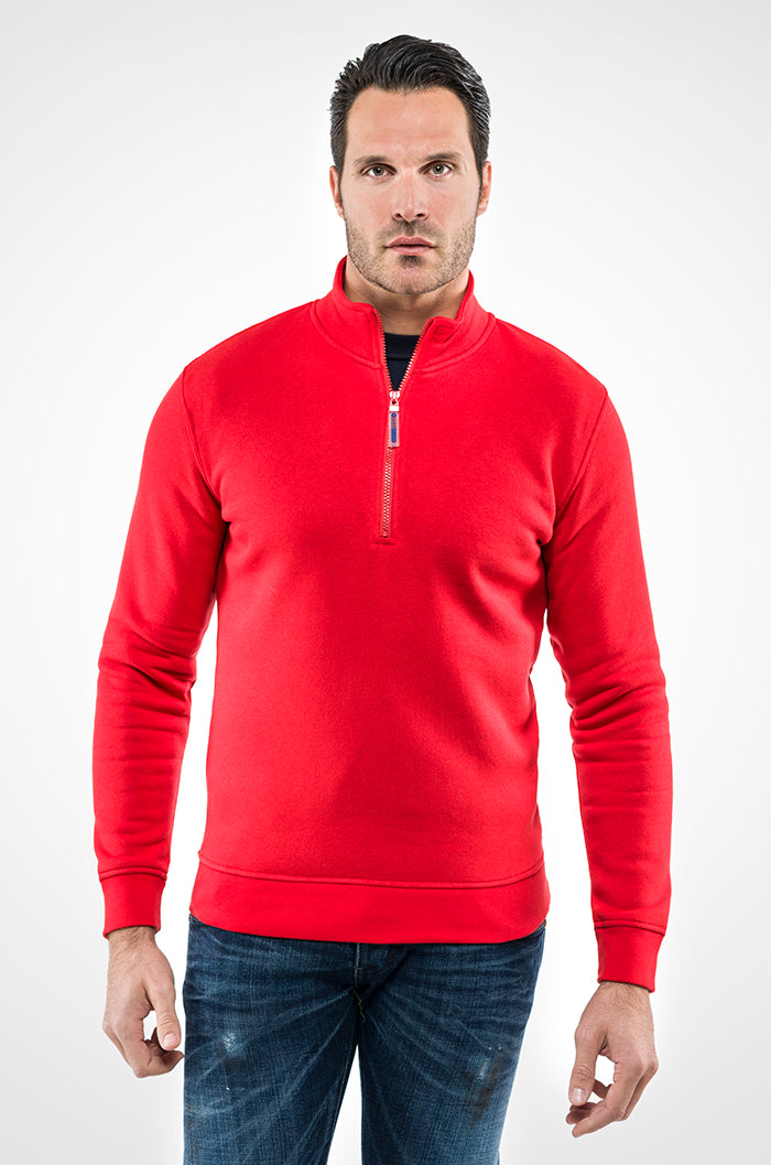 FELPA SMASH - MEZZA ZIP