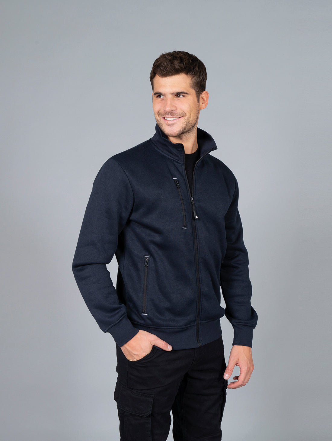 FELPA FULL ZIP - Linea Work