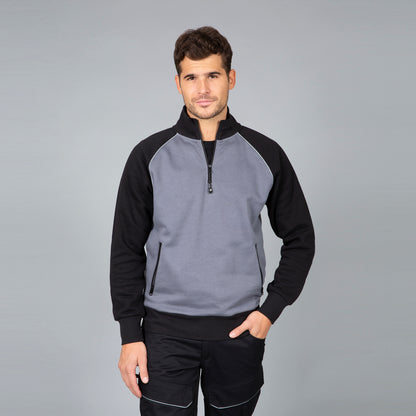 FELPA MEZZA ZIP - Linea Work
