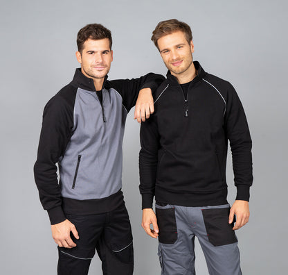 FELPA MEZZA ZIP - Linea Work