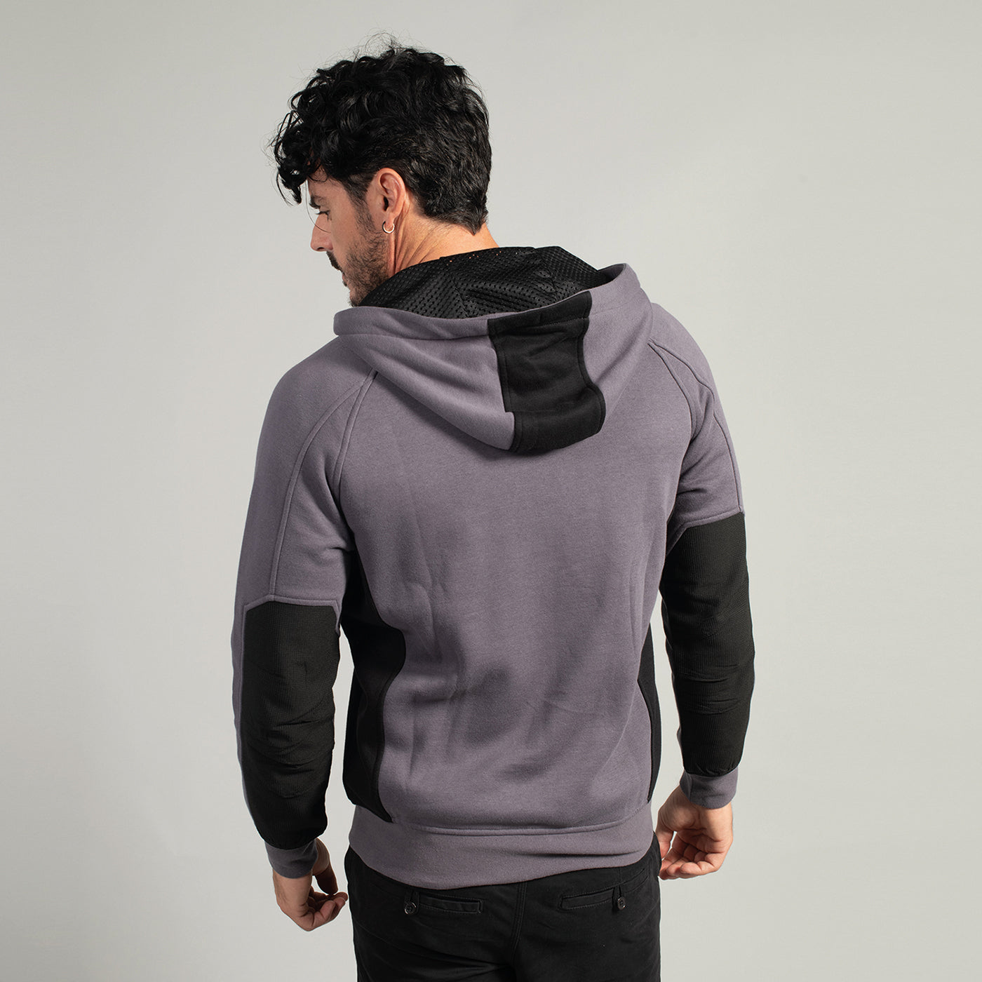 FELPA FULL ZIP CON CAPUCCIO MAN - Linea Professional