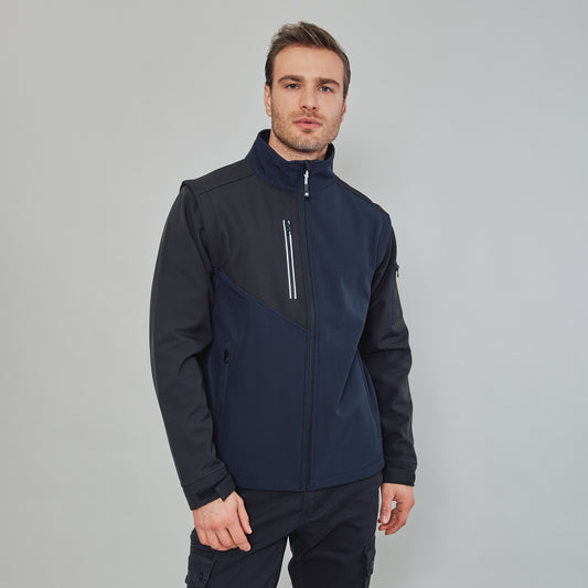 GIUBBINO IN SOFT SHELL A 3 STRATI PESANTE - Linea Work