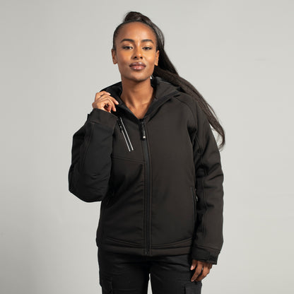 GIUBBINO IN SOFT SHELL 3 STRATI PESANTE LADY - Linea Professional