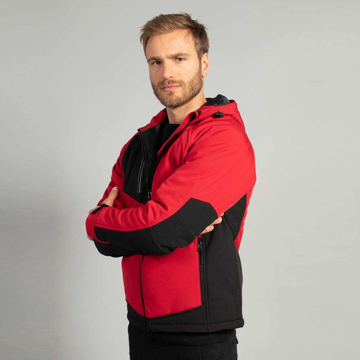 GIUBBINO IN SOFT SHELL 3 STRATI PESANTE MAN - Linea Professional