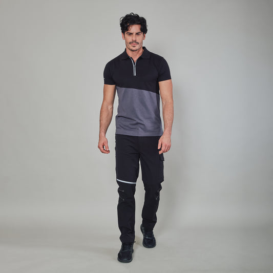 PANTALONE IN TESSUTO ELATICIZZATO LEGGERO MAN - Linea Professional