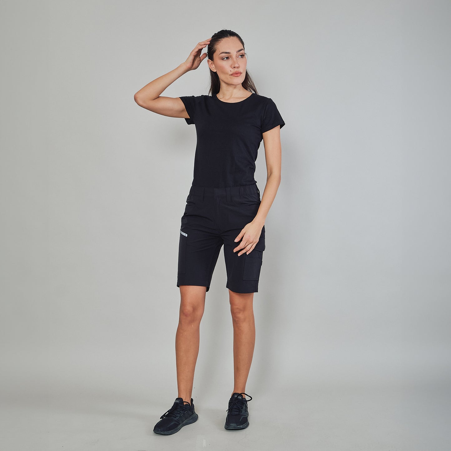 PANTALONE CORTO IN TESSUTO ELATICIZZATO LADY - Linea Professional