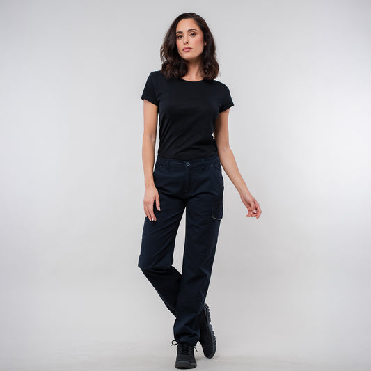 PANTALONE MULTITASCHE ELASTICIZZATO LEGGERO LADY - Linea Work