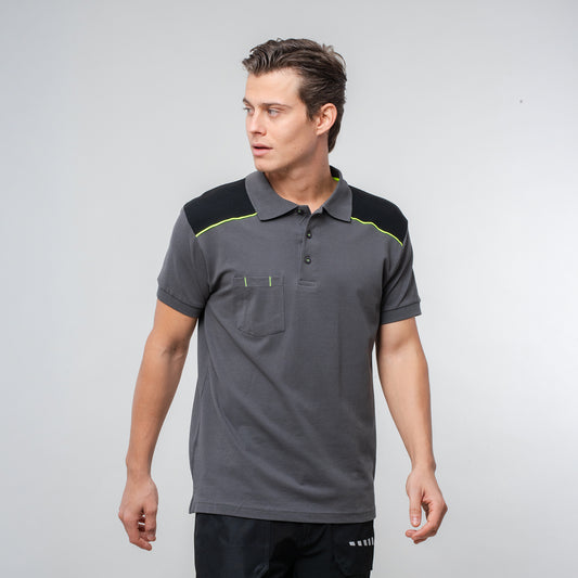 POLO MANICA CORTA ELASTICIZZATA - Linea Work