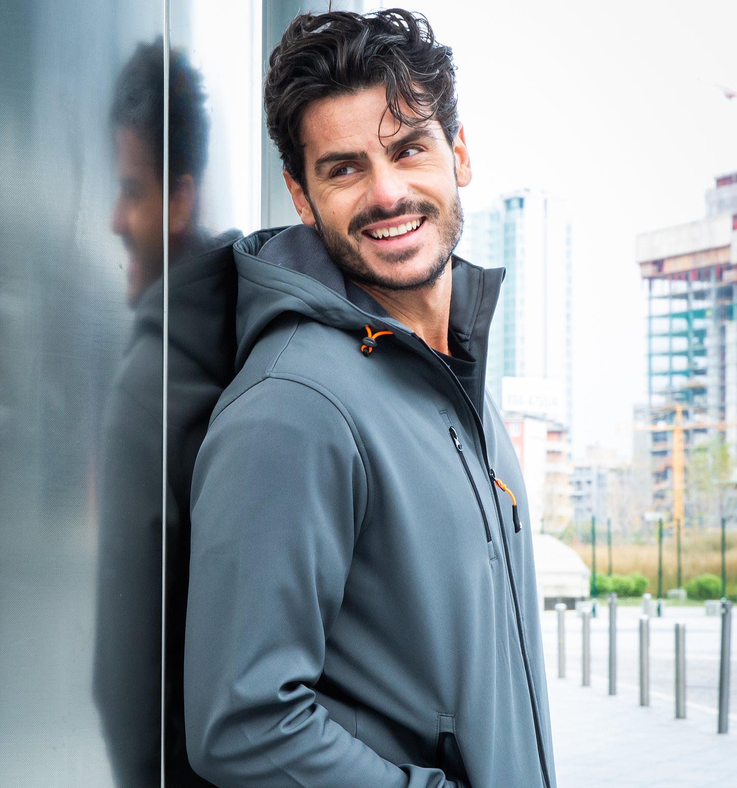 GIUBBINO IN SOFTSHELL A DUE STRATI MAN - Linea Basic