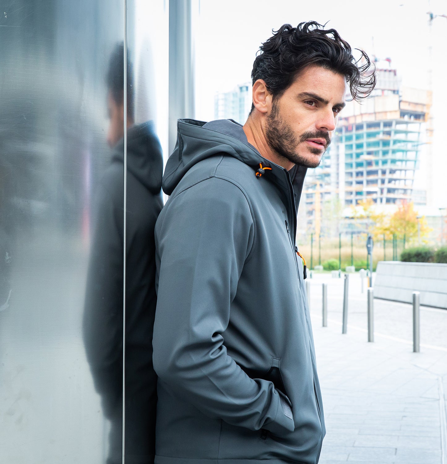 GIUBBINO IN SOFTSHELL A DUE STRATI MAN - Linea Basic